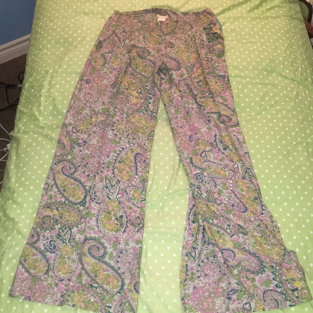 Billabong paisley pants